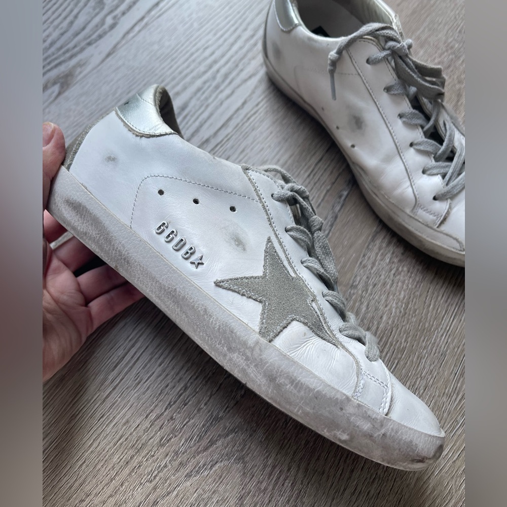Golden Goose Grey Super-Star, size 37